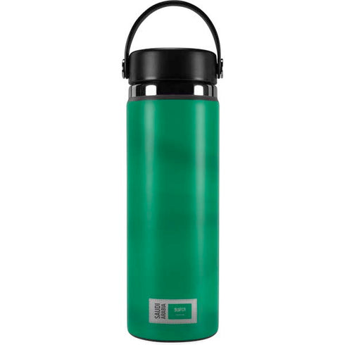 Saudi Arabia Soccer Flag Hydro Flask 20oz Wide Mouth Skin