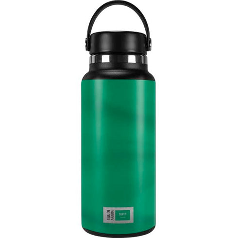 Saudi Arabia Soccer Flag Hydro Flask 32oz Wide Mouth Skin