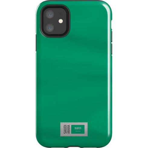 Saudi Arabia Soccer Flag iPhone 11 Impact Case