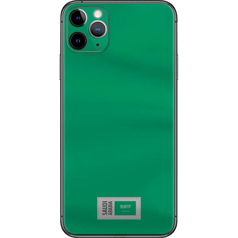 Saudi Arabia Soccer Flag iPhone 11 Pro Max Skin