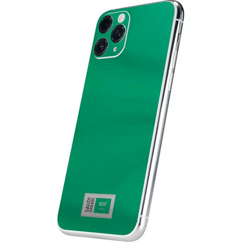 Saudi Arabia Soccer Flag iPhone 11 Pro Skin