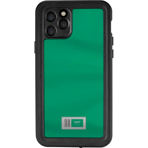 Saudi Arabia Soccer Flag iPhone 11 Pro Waterproof Case