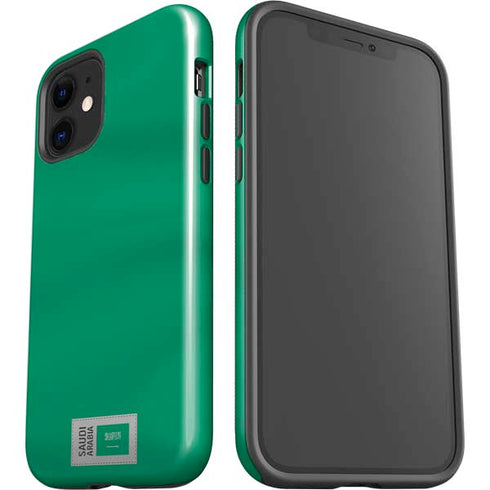 Saudi Arabia Soccer Flag iPhone 12 Impact Case