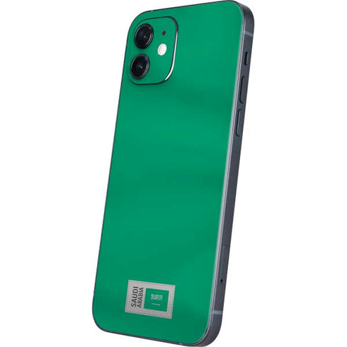 Saudi Arabia Soccer Flag iPhone 12 Mini Skin