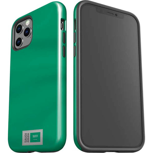 Saudi Arabia Soccer Flag iPhone 12 Pro Impact Case