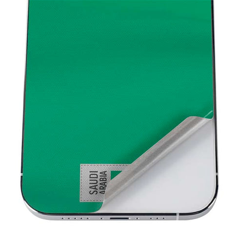 Saudi Arabia Soccer Flag iPhone 12 Pro Max Skin