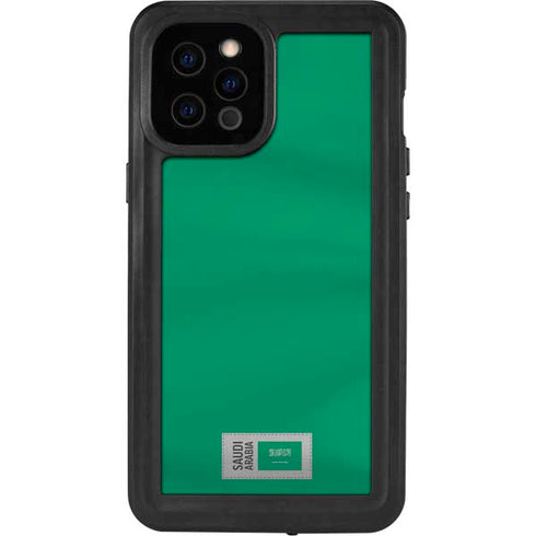 Saudi Arabia Soccer Flag iPhone 12 Pro Max Waterproof Case