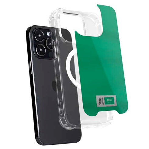 Saudi Arabia Soccer Flag iPhone 13 Pro MagSafe Case