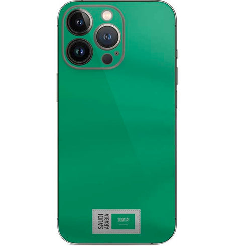 Saudi Arabia Soccer Flag iPhone 13 Pro Skin