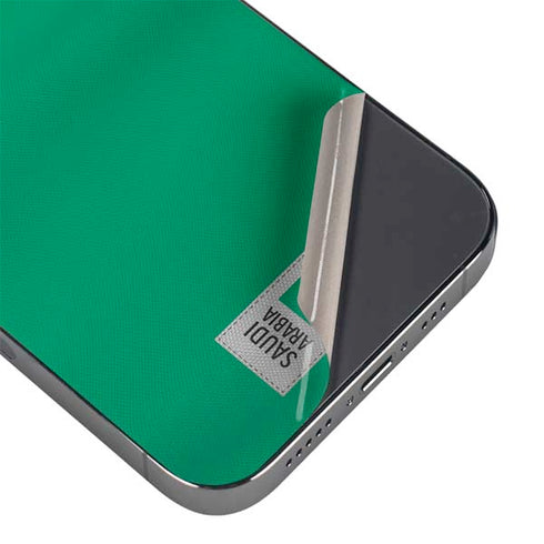 Saudi Arabia Soccer Flag iPhone 13 Pro Skin
