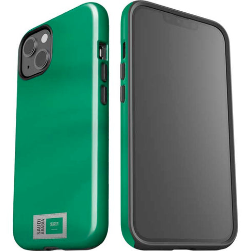 Saudi Arabia Soccer Flag iPhone 15 Impact Case