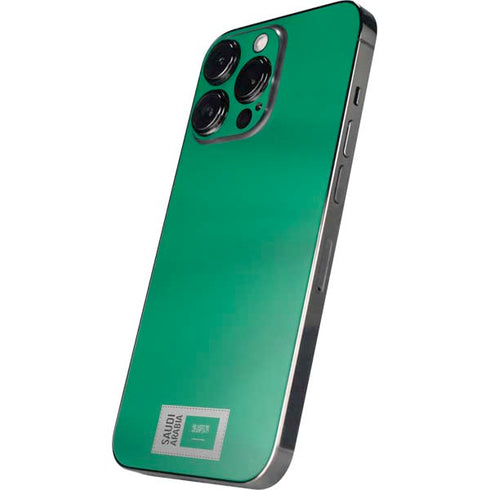 Saudi Arabia Soccer Flag iPhone 14 Pro Max Skin
