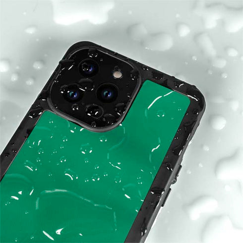 Saudi Arabia Soccer Flag iPhone 14 Pro Max Waterproof Case