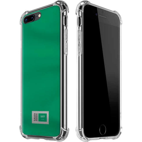 Saudi Arabia Soccer Flag iPhone 7/8 Plus Clear Case