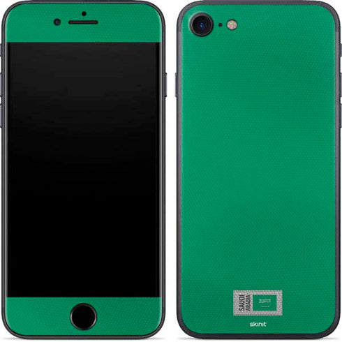 Saudi Arabia Soccer Flag iPhone SE (2nd & 3rd Gen) Skin