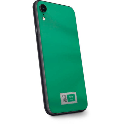 Saudi Arabia Soccer Flag iPhone XR Skin