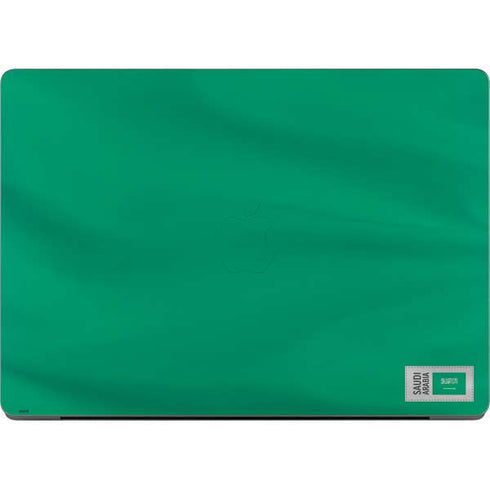 Saudi Arabia Soccer Flag MacBook Pro 14in (2021-24) Skin
