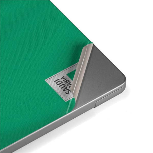 Saudi Arabia Soccer Flag MacBook Pro 14in (2021-24) Skin