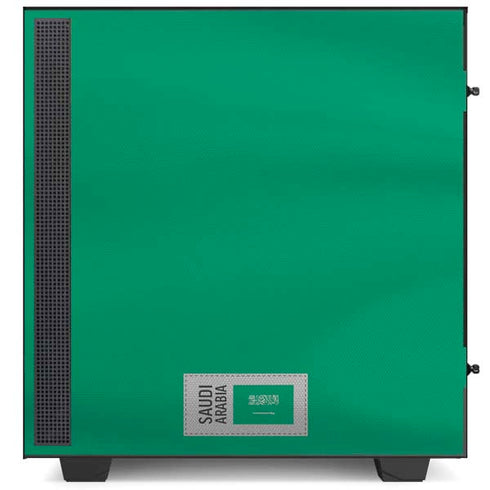 Saudi Arabia Soccer Flag NZXT H510 Compact ATX Mid-Tower Case Skin
