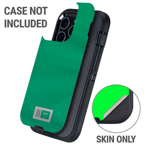 Saudi Arabia Soccer Flag Otterbox Defender iPhone Skin