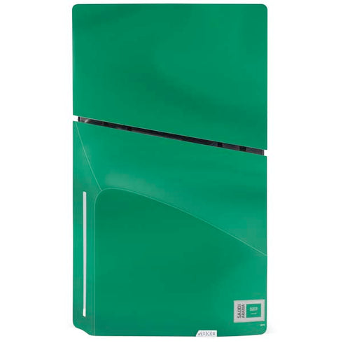 Saudi Arabia Soccer Flag PS5 Slim Disk Bundle Skin