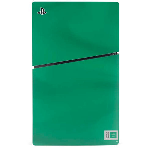 Saudi Arabia Soccer Flag PS5 Slim Digital Edition Console Skin