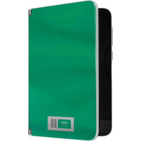 Saudi Arabia Soccer Flag Surface Duo Skin