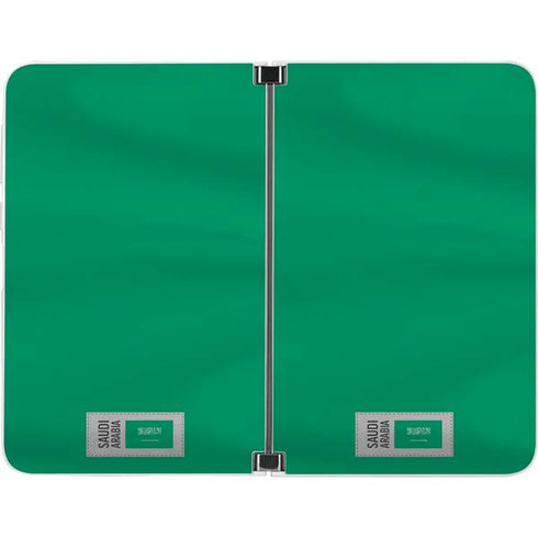 Saudi Arabia Soccer Flag Surface Duo Skin