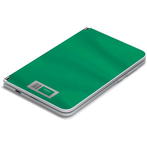 Saudi Arabia Soccer Flag Surface Duo Skin