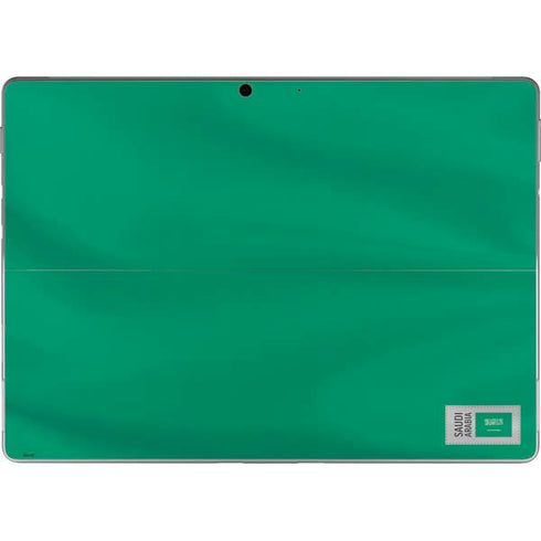 Saudi Arabia Soccer Flag Surface Pro 8 Skin