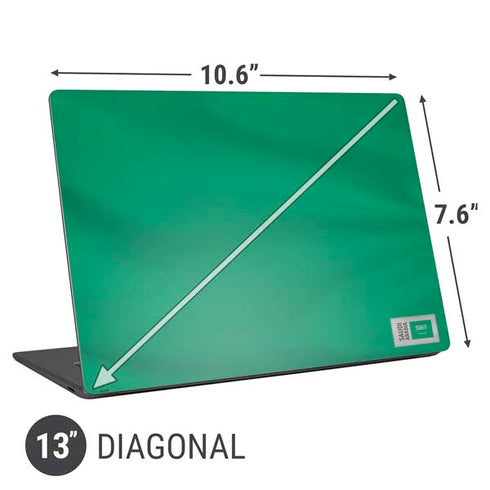 Saudi Arabia Soccer Flag Universal Laptop 13in (10.6 x 7.6in) Skin