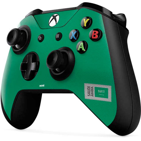Saudi Arabia Soccer Flag Xbox One X Controller Skin