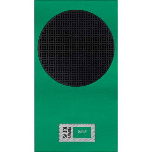 Saudi Arabia Soccer Flag Xbox Series S Console Skin
