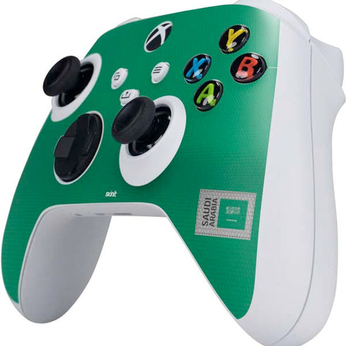 Saudi Arabia Soccer Flag Xbox Series S Controller Skin