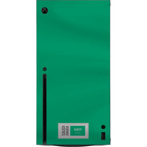 Saudi Arabia Soccer Flag Xbox Series X Console Skin
