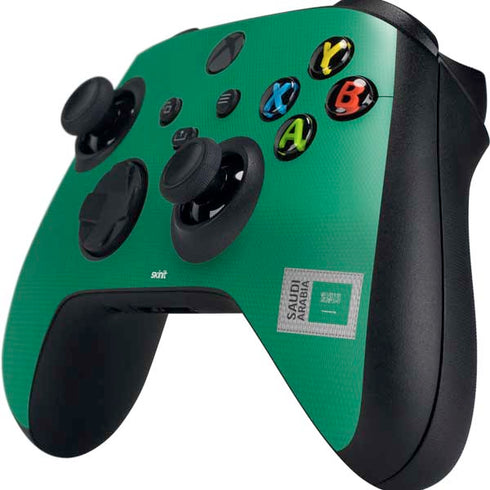 Saudi Arabia Soccer Flag Xbox Series X Controller Skin