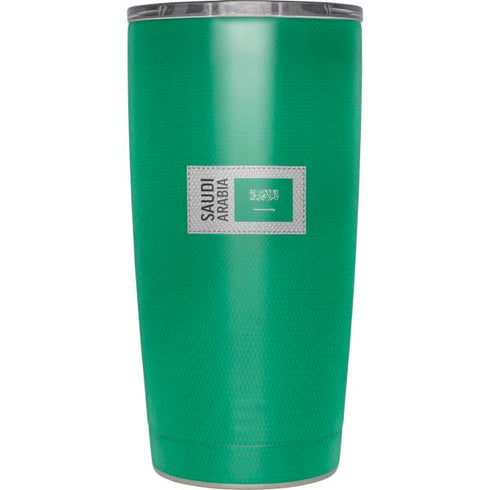Saudi Arabia Soccer Flag Yeti 20oz Tumbler Skin