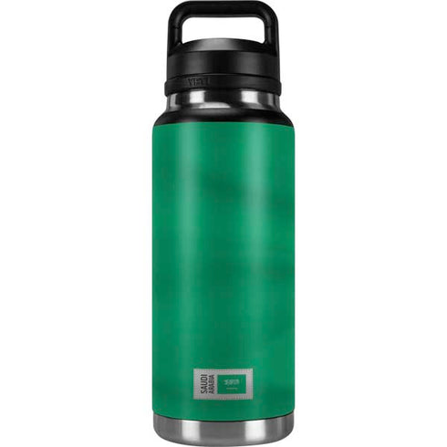 Saudi Arabia Soccer Flag YETI Rambler 36oz Bottle Skin