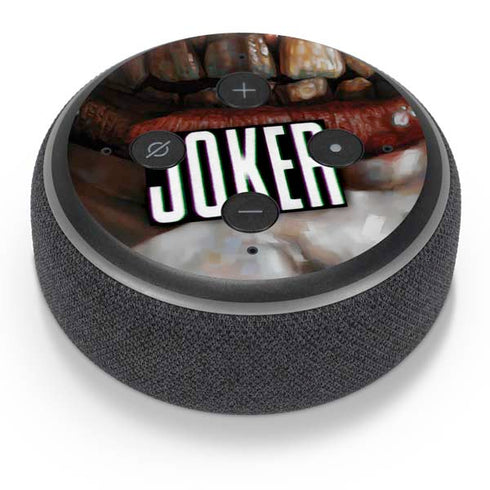 DC Comics Joker Graphic Novel Cover 2008 Art by Lee Bermejo Amazon Echo Dot Skin