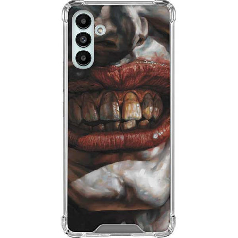 DC Comics Joker Graphic Novel Cover 2008 Art by Lee Bermejo Galaxy A13 5G Clear Case