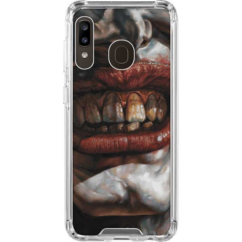 DC Comics Joker Graphic Novel Cover 2008 Art by Lee Bermejo Galaxy A30 Clear Case