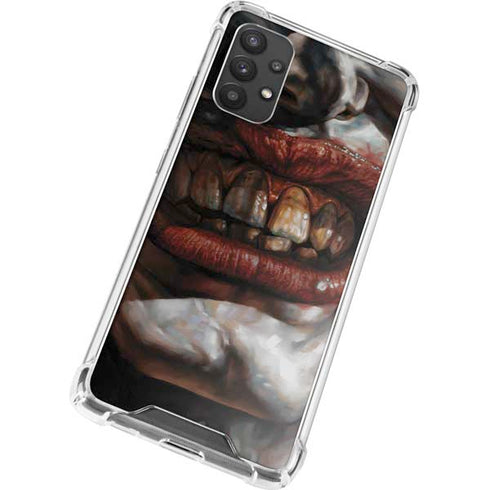 DC Comics Joker Graphic Novel Cover 2008 Art by Lee Bermejo Galaxy A32 5G Clear Case