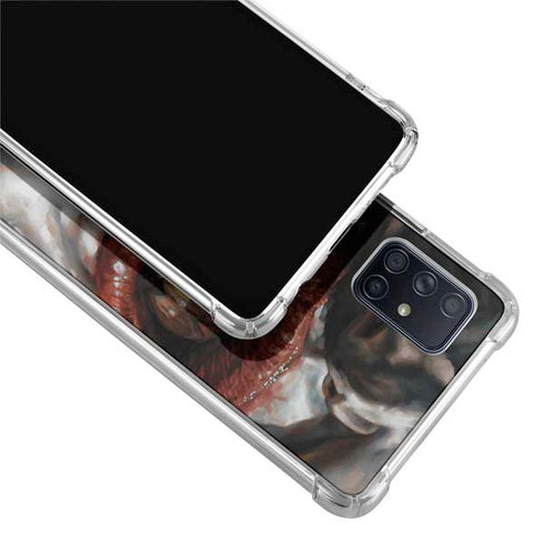 DC Comics Joker Graphic Novel Cover 2008 Art by Lee Bermejo Galaxy A51 5G Clear Case