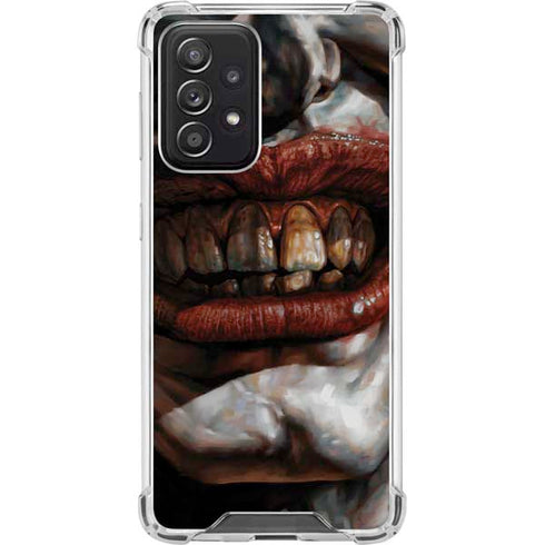 DC Comics Joker Graphic Novel Cover 2008 Art by Lee Bermejo Galaxy A52 5G Clear Case