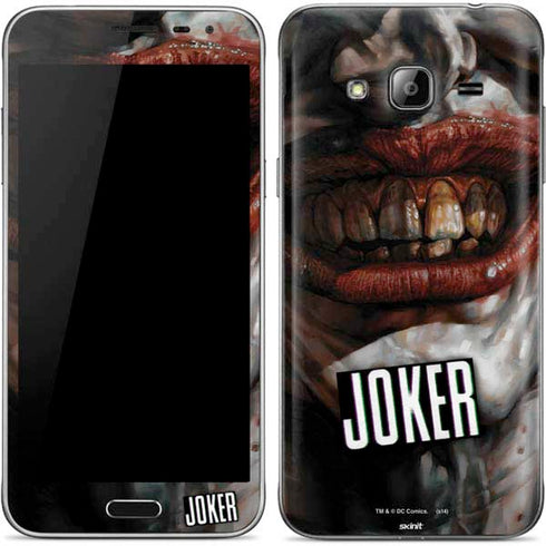 DC Comics Joker Graphic Novel Cover 2008 Art by Lee Bermejo Galaxy J3 Skin