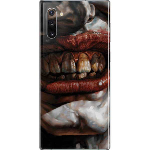 DC Comics Joker Graphic Novel Cover 2008 Art by Lee Bermejo Galaxy Note 10 Skin