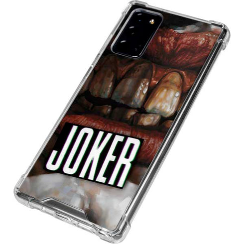 DC Comics Joker Graphic Novel Cover 2008 Art by Lee Bermejo Galaxy Note20 5G Clear Case