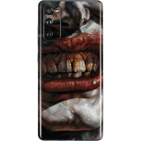 DC Comics Joker Graphic Novel Cover 2008 Art by Lee Bermejo Galaxy S20 Fan Edition Skin