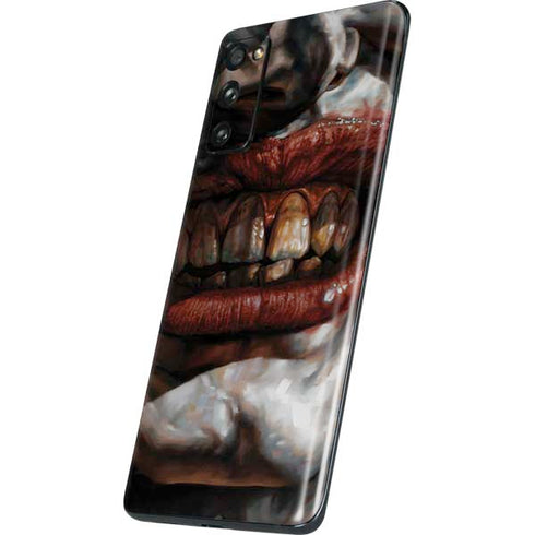 DC Comics Joker Graphic Novel Cover 2008 Art by Lee Bermejo Galaxy S20 Fan Edition Skin