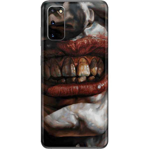 DC Comics Joker Graphic Novel Cover 2008 Art by Lee Bermejo Galaxy S20 Skin